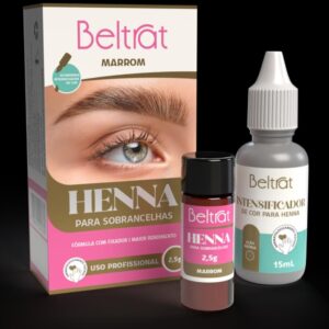 Henna-Augenbrauen